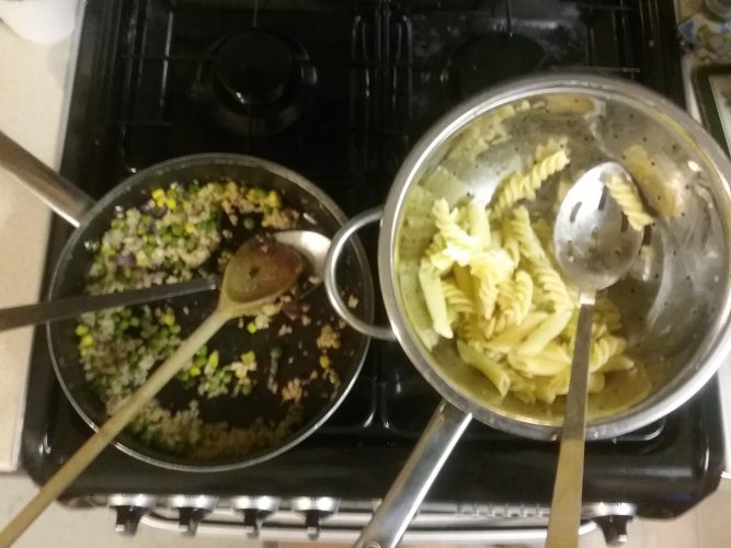 my little girl ate most of hers and then wanted more pasta