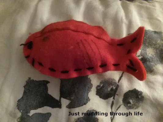 school had had a craft afternoon