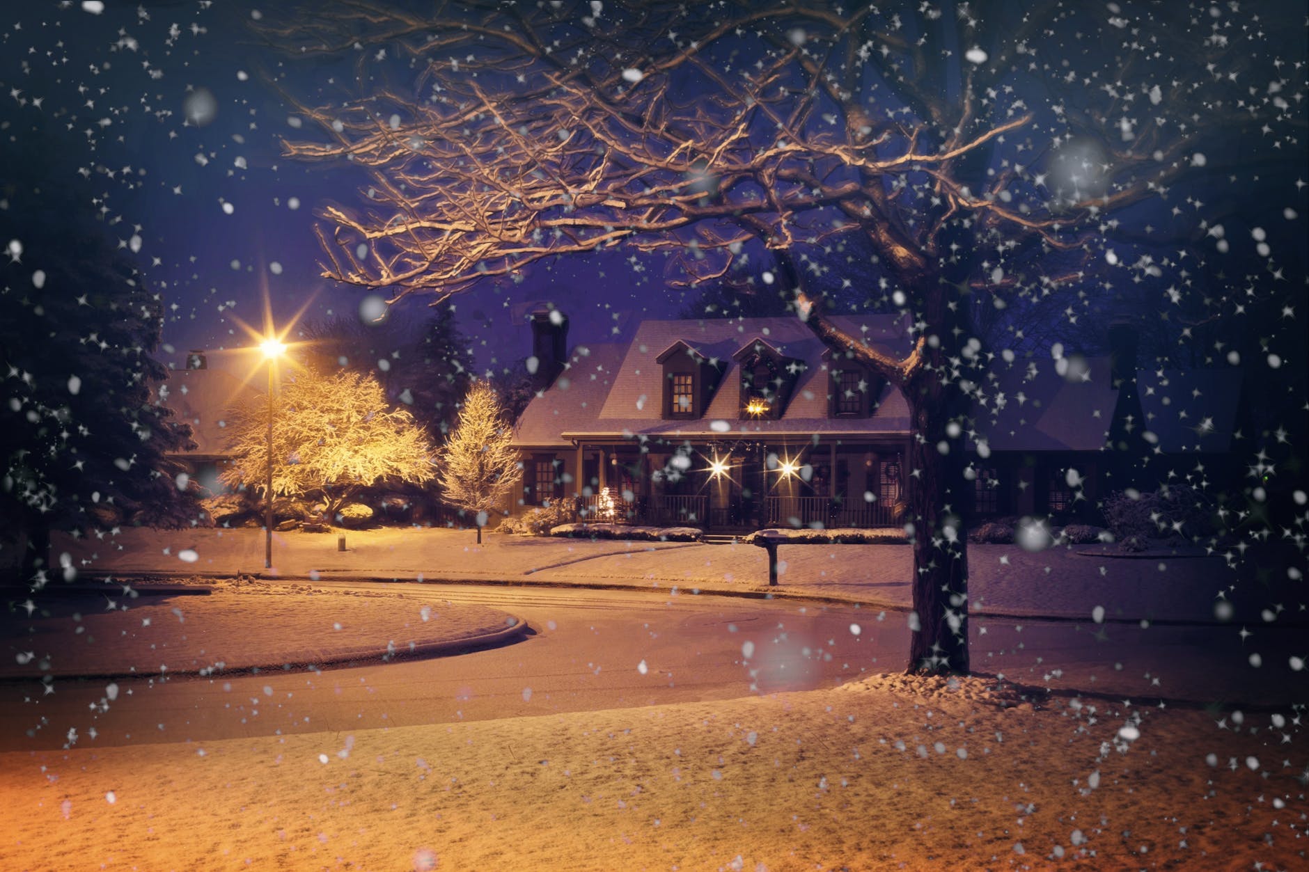 christmas home house light