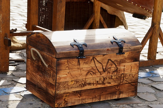 ghost wooden box