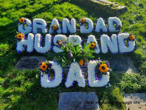 pain dad flowers
