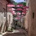 Umbrellas travelling