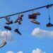 hanging shoes